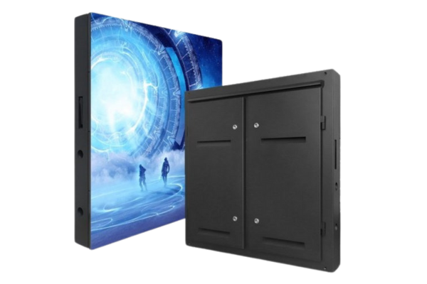 Weather-resistant outdoor LED screen displaying bright and clear visuals in an open-air environment.