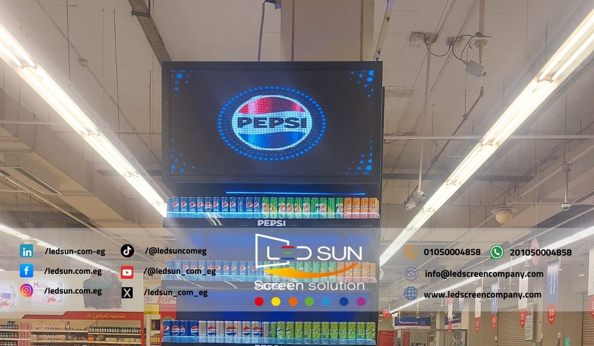 Indoor LED Screen Installation at Oscar Grand Stores Indoor LED screen installation at Oscar Grand Stores to enhance in-store digital display and customer engagement.