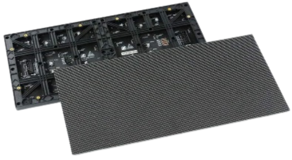 High-Quality LED Screen Module with Premium LED Chips High-quality LED screen module featuring Kinglight, San’an, Hongseng, and Nationstar LED chips for superior color consistency.