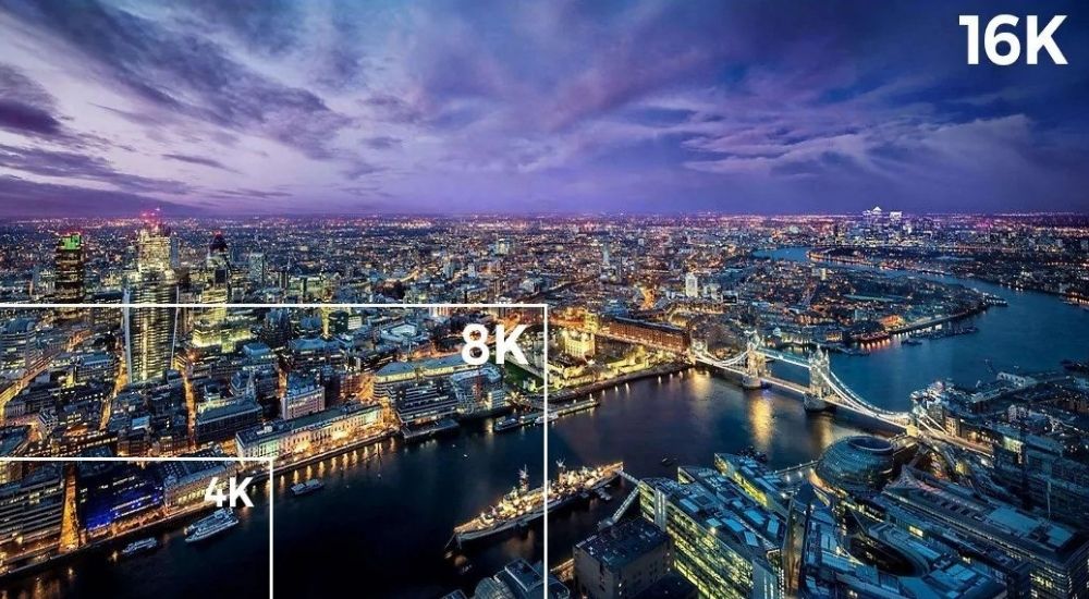 High Definition LED Screen with 16:9 Cabinet Ratio | LED Sun Custom-sized LED screen with 16:9 cabinet ratio displaying ultra-high-definition video content in various resolutions.