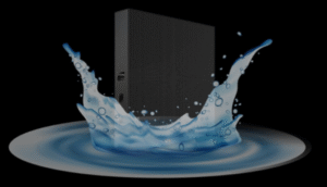 960x960 mm outdoor LED screen with a robust iron frame designed for strength and durability in harsh weather.